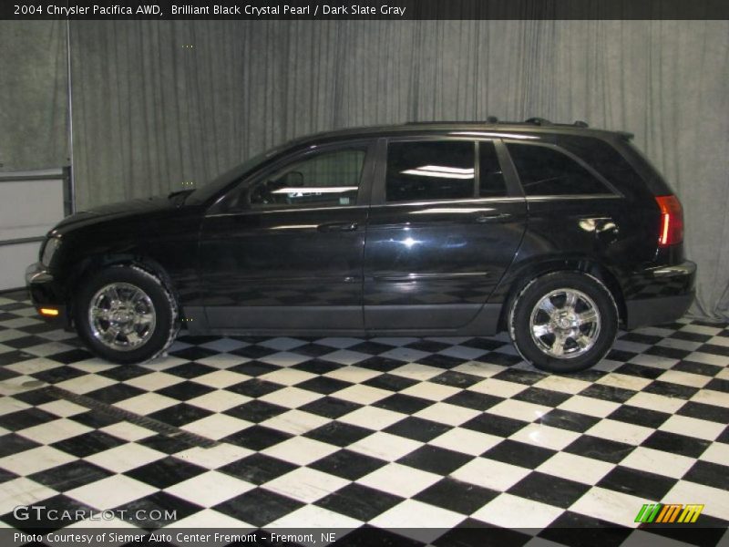 Brilliant Black Crystal Pearl / Dark Slate Gray 2004 Chrysler Pacifica AWD