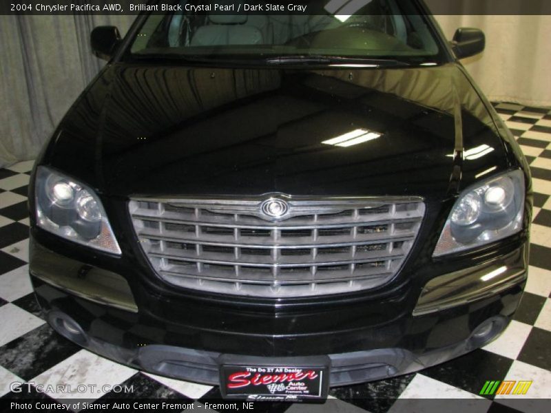 Brilliant Black Crystal Pearl / Dark Slate Gray 2004 Chrysler Pacifica AWD