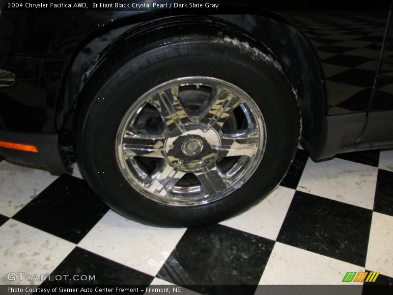 Brilliant Black Crystal Pearl / Dark Slate Gray 2004 Chrysler Pacifica AWD