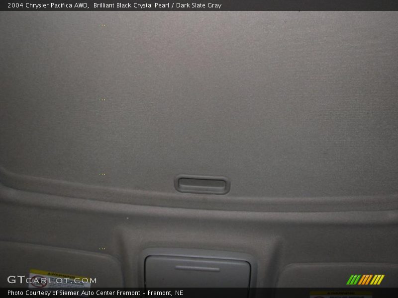 Brilliant Black Crystal Pearl / Dark Slate Gray 2004 Chrysler Pacifica AWD