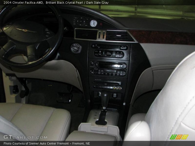 Brilliant Black Crystal Pearl / Dark Slate Gray 2004 Chrysler Pacifica AWD
