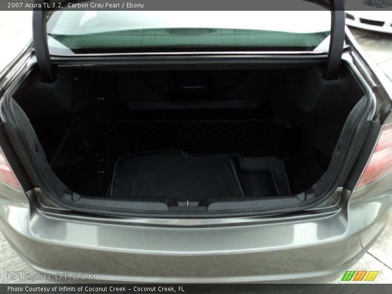 Carbon Gray Pearl / Ebony 2007 Acura TL 3.2