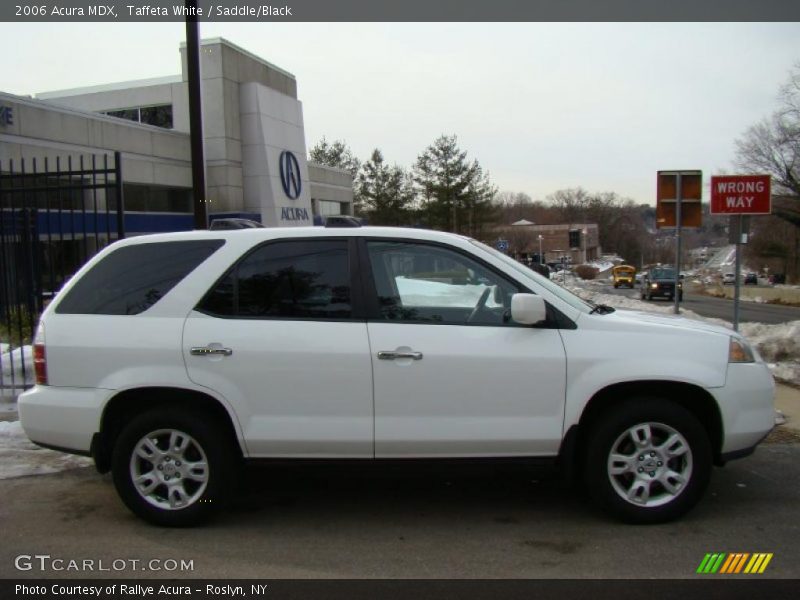 Taffeta White / Saddle/Black 2006 Acura MDX
