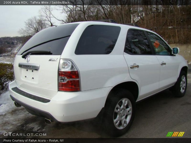 Taffeta White / Saddle/Black 2006 Acura MDX