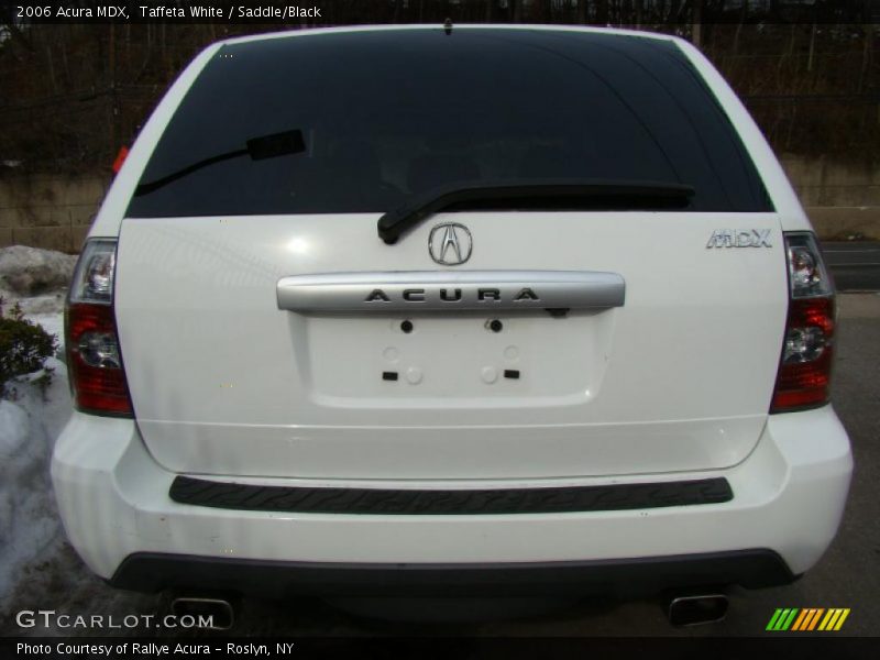 Taffeta White / Saddle/Black 2006 Acura MDX