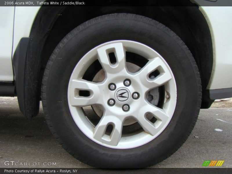 Taffeta White / Saddle/Black 2006 Acura MDX