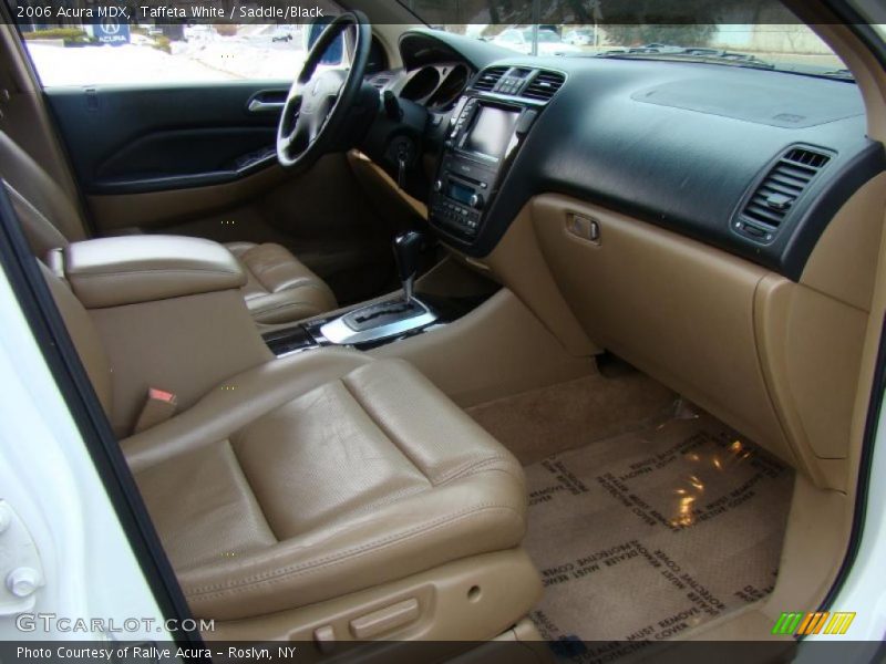 Taffeta White / Saddle/Black 2006 Acura MDX