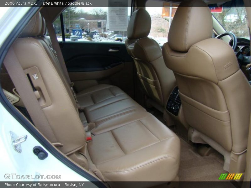 Taffeta White / Saddle/Black 2006 Acura MDX
