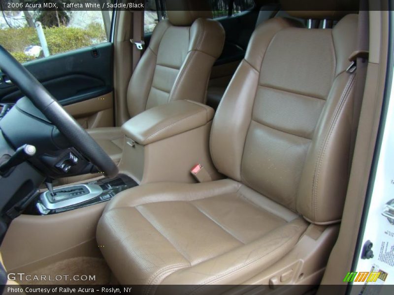 Taffeta White / Saddle/Black 2006 Acura MDX