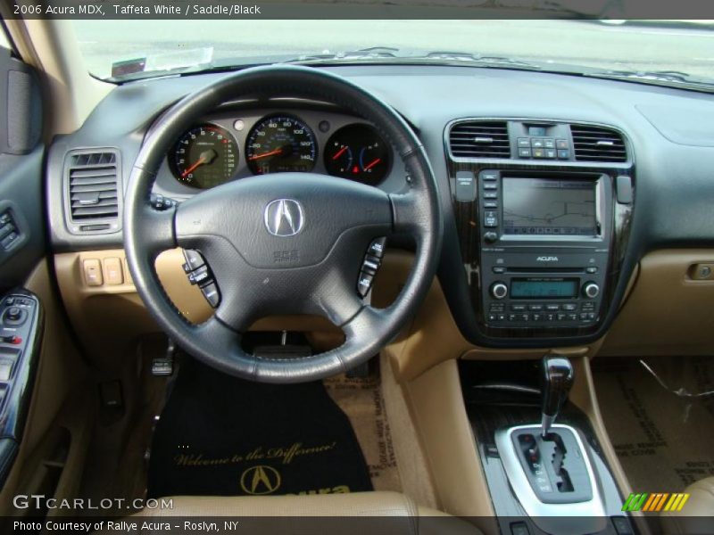 Taffeta White / Saddle/Black 2006 Acura MDX
