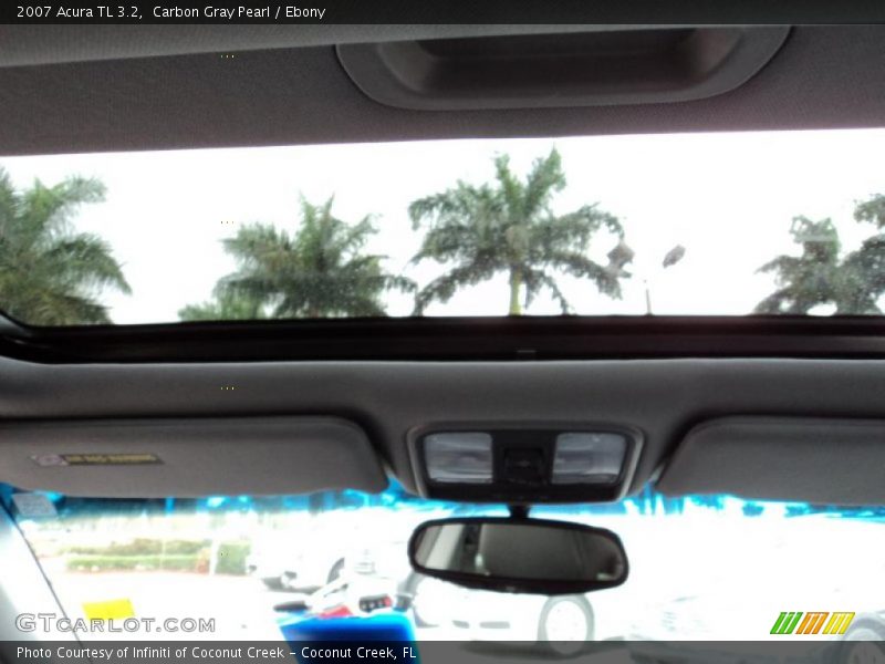 Carbon Gray Pearl / Ebony 2007 Acura TL 3.2