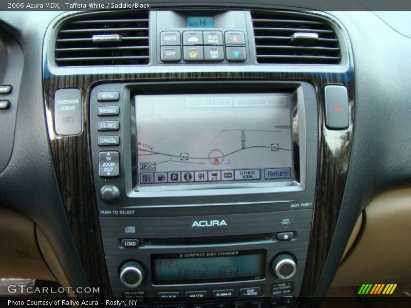Taffeta White / Saddle/Black 2006 Acura MDX
