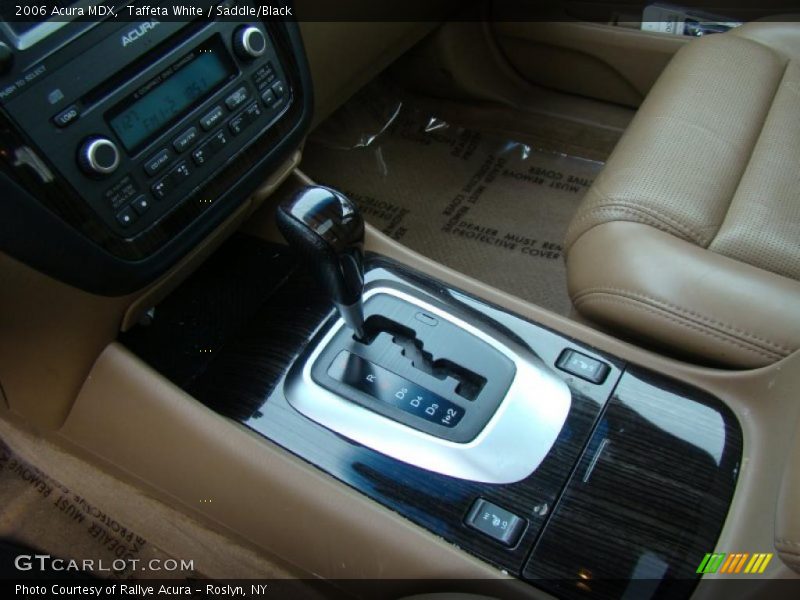 Taffeta White / Saddle/Black 2006 Acura MDX