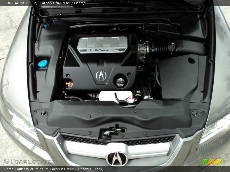 Carbon Gray Pearl / Ebony 2007 Acura TL 3.2