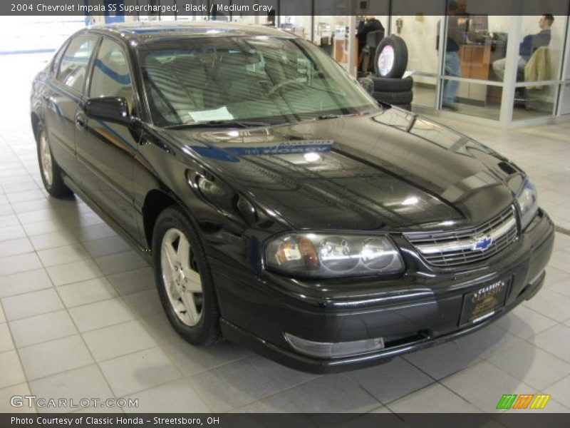 Black / Medium Gray 2004 Chevrolet Impala SS Supercharged