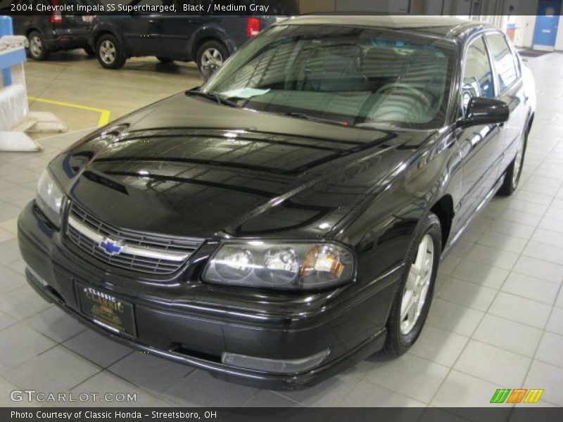Black / Medium Gray 2004 Chevrolet Impala SS Supercharged