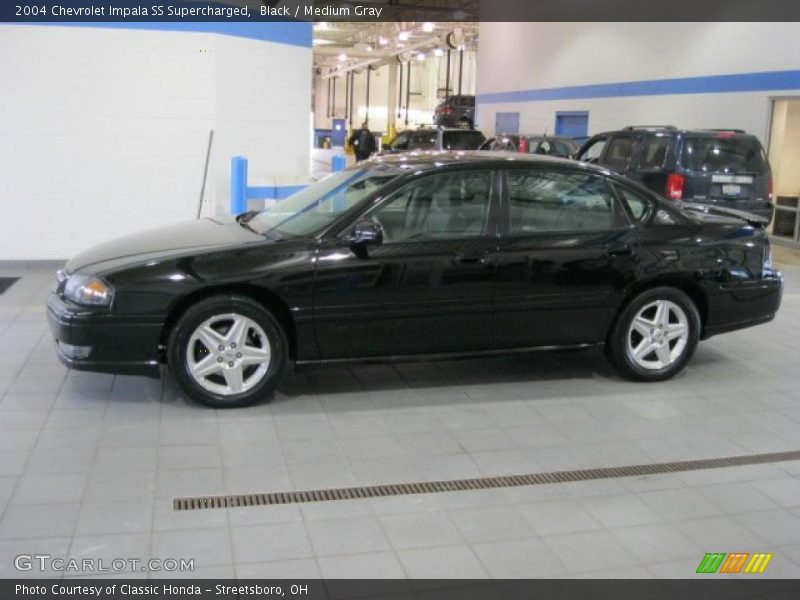 Black / Medium Gray 2004 Chevrolet Impala SS Supercharged