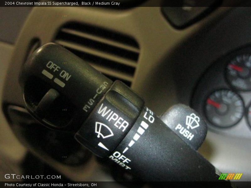 Black / Medium Gray 2004 Chevrolet Impala SS Supercharged