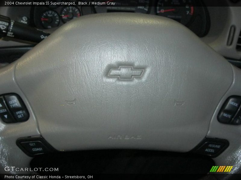 Black / Medium Gray 2004 Chevrolet Impala SS Supercharged