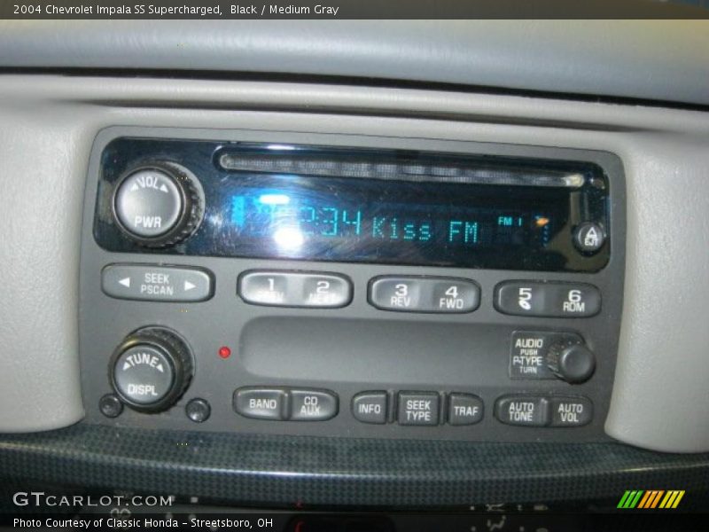 Controls of 2004 Impala SS Supercharged