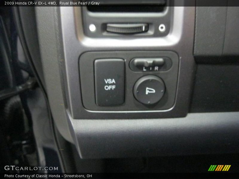 Royal Blue Pearl / Gray 2009 Honda CR-V EX-L 4WD