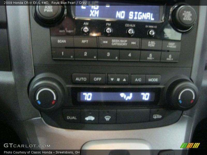Royal Blue Pearl / Gray 2009 Honda CR-V EX-L 4WD