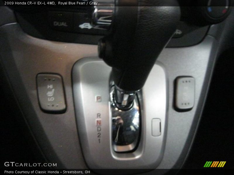 Royal Blue Pearl / Gray 2009 Honda CR-V EX-L 4WD