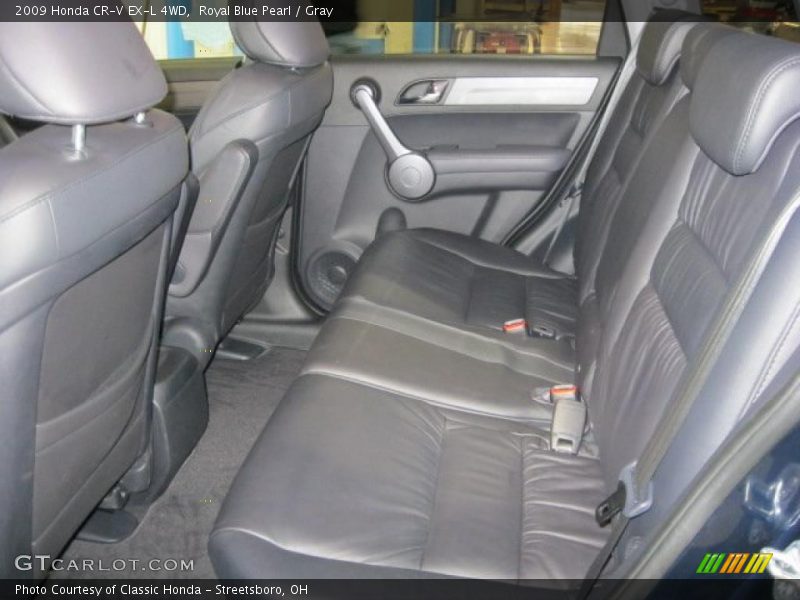Royal Blue Pearl / Gray 2009 Honda CR-V EX-L 4WD