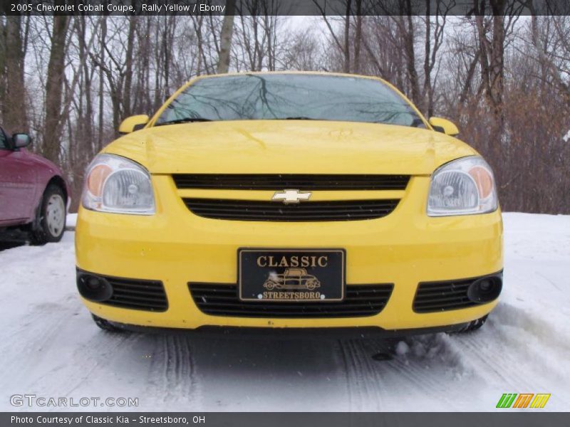 Rally Yellow / Ebony 2005 Chevrolet Cobalt Coupe