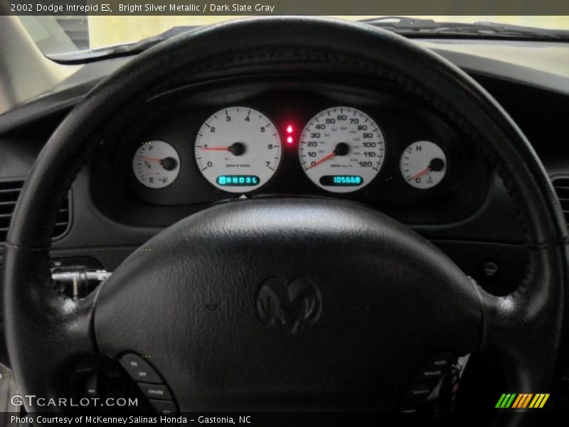 Bright Silver Metallic / Dark Slate Gray 2002 Dodge Intrepid ES
