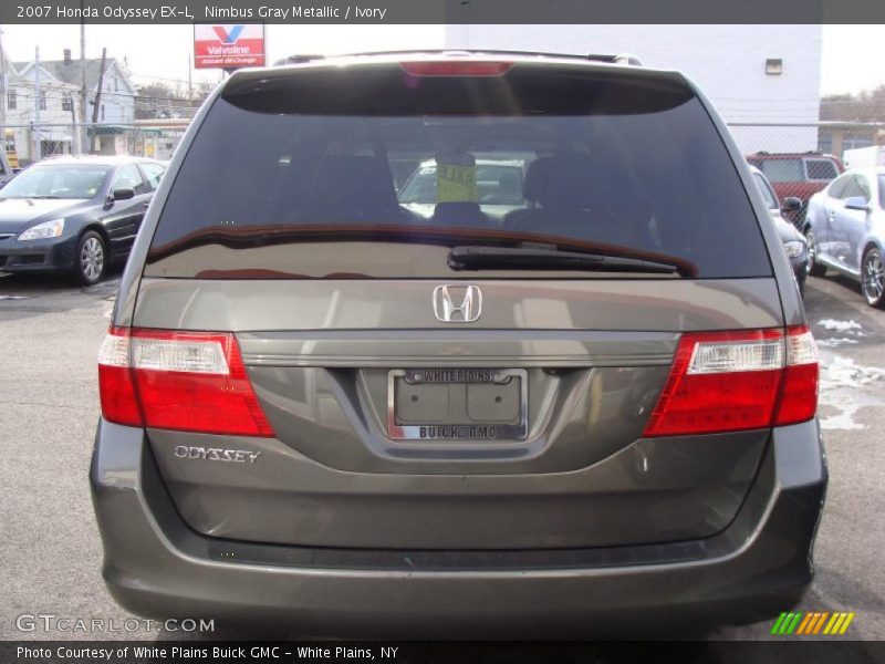 Nimbus Gray Metallic / Ivory 2007 Honda Odyssey EX-L