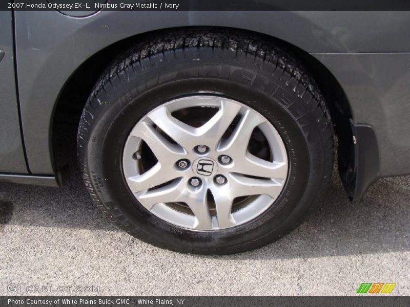 Nimbus Gray Metallic / Ivory 2007 Honda Odyssey EX-L