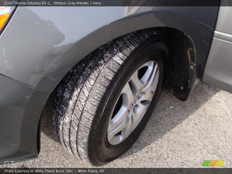 Nimbus Gray Metallic / Ivory 2007 Honda Odyssey EX-L