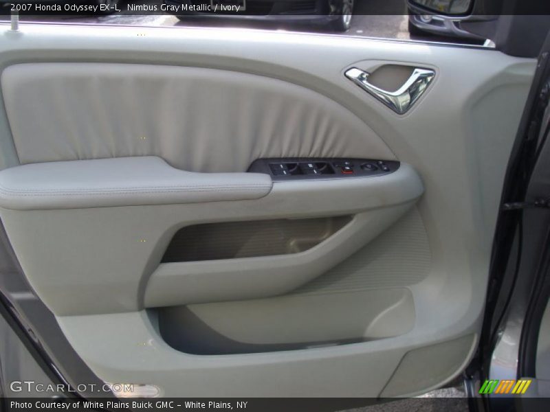 Nimbus Gray Metallic / Ivory 2007 Honda Odyssey EX-L