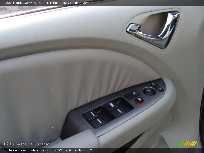 Nimbus Gray Metallic / Ivory 2007 Honda Odyssey EX-L