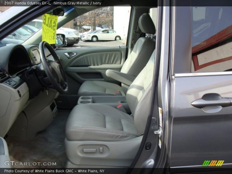 Nimbus Gray Metallic / Ivory 2007 Honda Odyssey EX-L