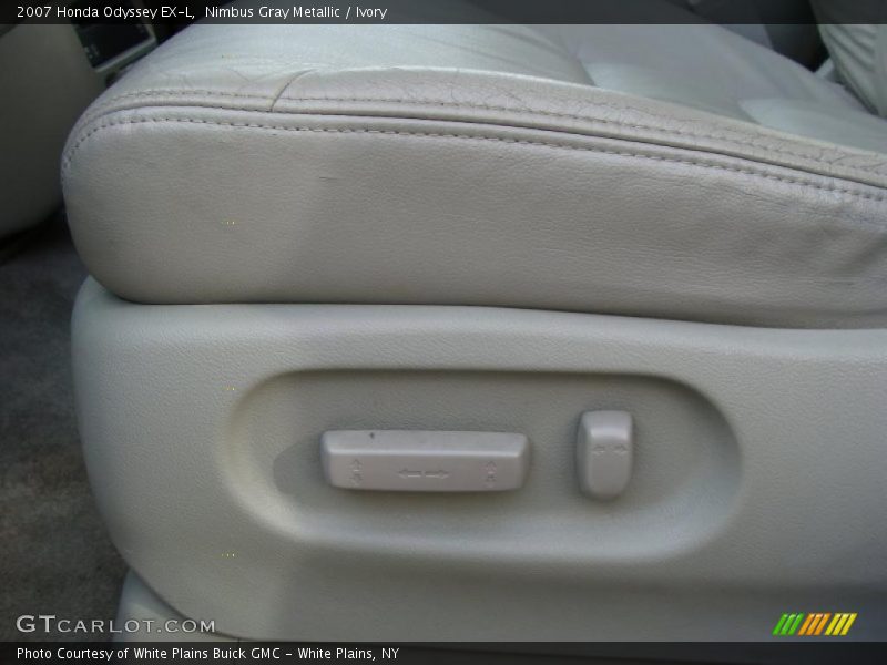 Nimbus Gray Metallic / Ivory 2007 Honda Odyssey EX-L