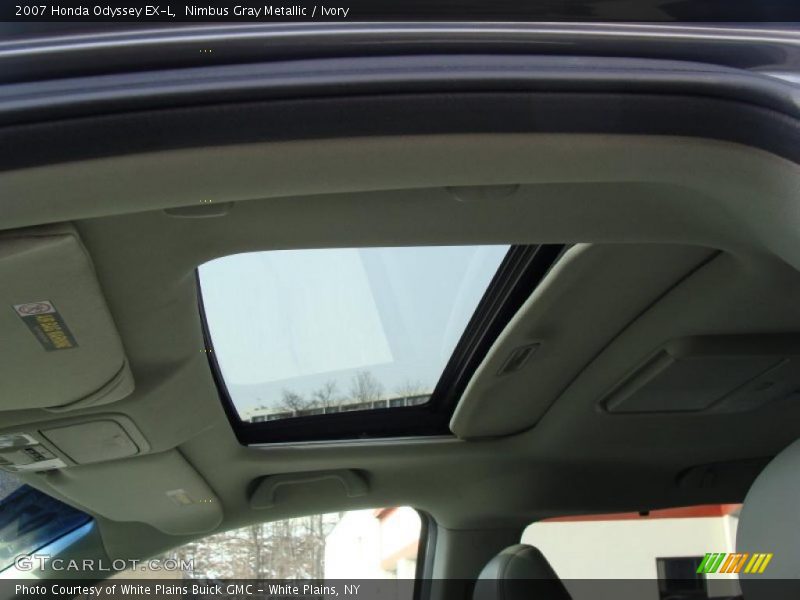 Nimbus Gray Metallic / Ivory 2007 Honda Odyssey EX-L