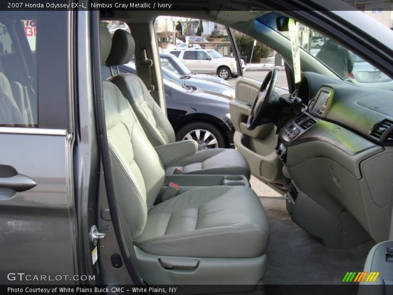 Nimbus Gray Metallic / Ivory 2007 Honda Odyssey EX-L