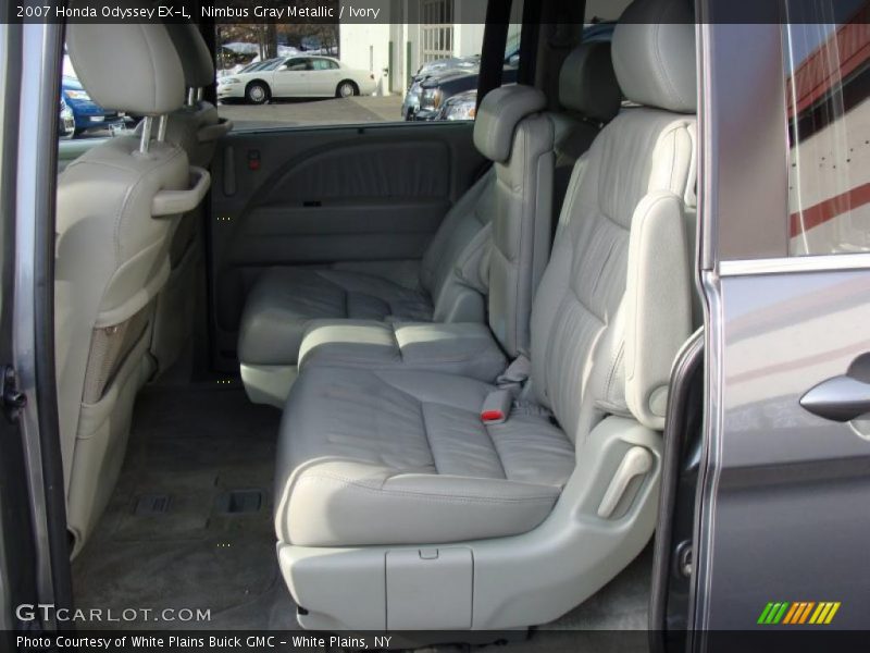 Nimbus Gray Metallic / Ivory 2007 Honda Odyssey EX-L