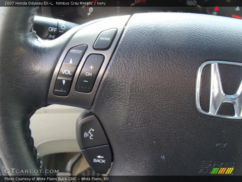 Nimbus Gray Metallic / Ivory 2007 Honda Odyssey EX-L