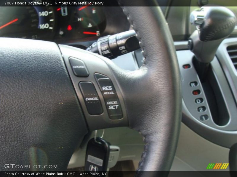 Nimbus Gray Metallic / Ivory 2007 Honda Odyssey EX-L