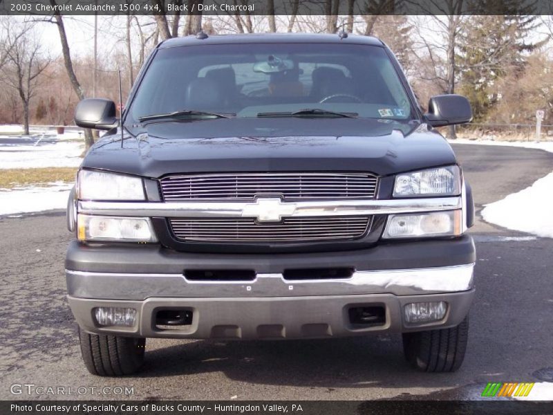 Black / Dark Charcoal 2003 Chevrolet Avalanche 1500 4x4