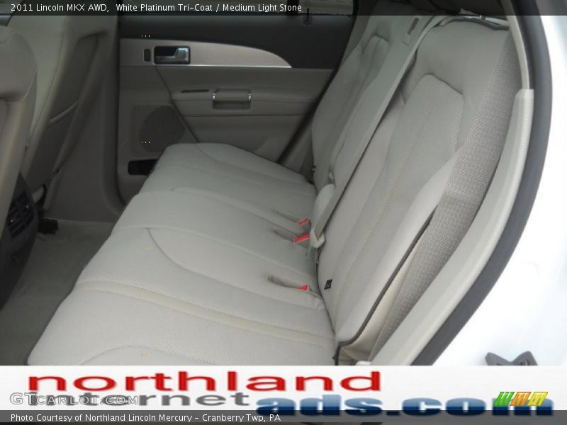 White Platinum Tri-Coat / Medium Light Stone 2011 Lincoln MKX AWD