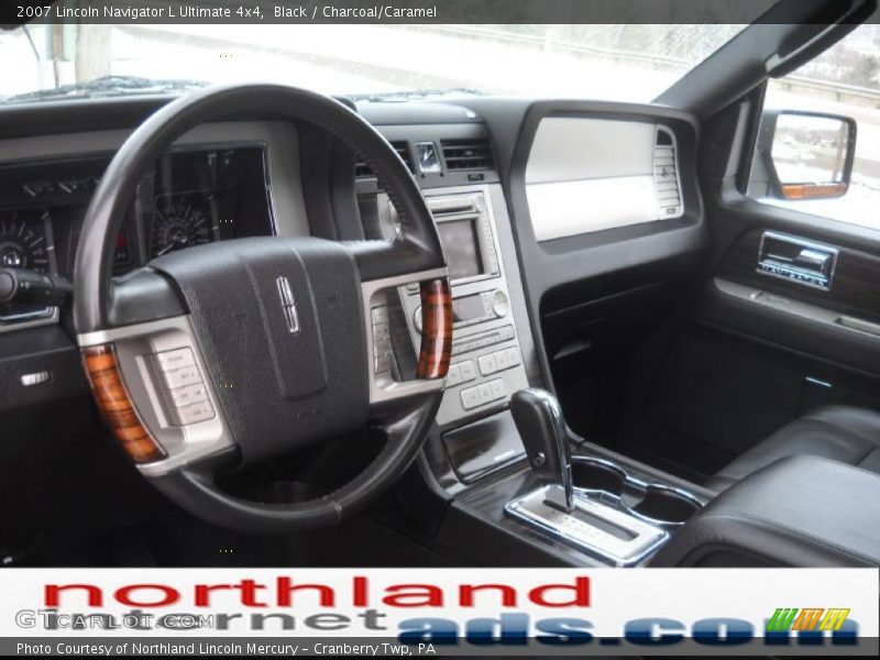 Black / Charcoal/Caramel 2007 Lincoln Navigator L Ultimate 4x4