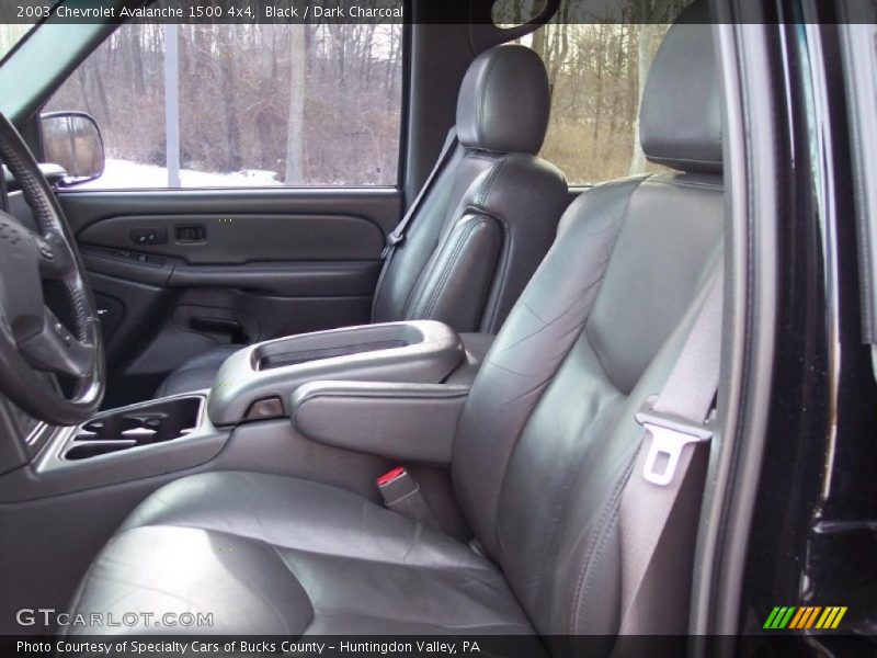 Black / Dark Charcoal 2003 Chevrolet Avalanche 1500 4x4
