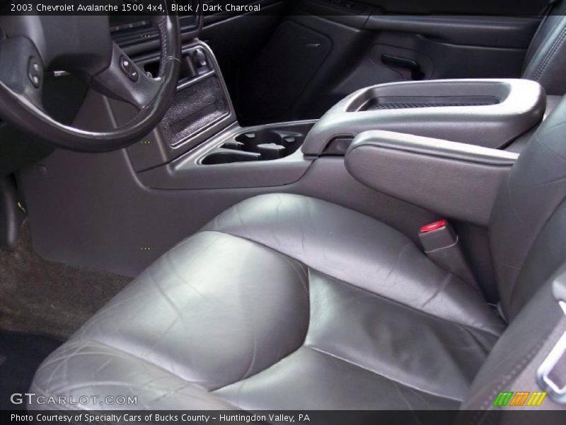 Black / Dark Charcoal 2003 Chevrolet Avalanche 1500 4x4