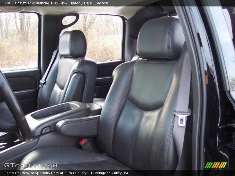 Black / Dark Charcoal 2003 Chevrolet Avalanche 1500 4x4