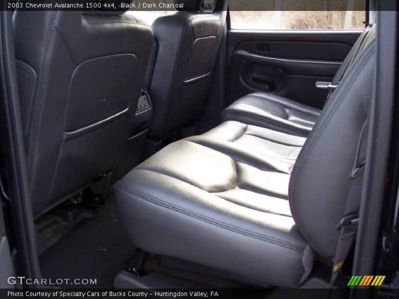 Black / Dark Charcoal 2003 Chevrolet Avalanche 1500 4x4
