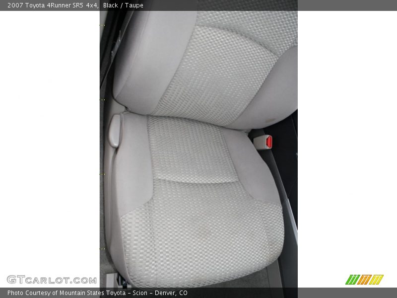 Black / Taupe 2007 Toyota 4Runner SR5 4x4